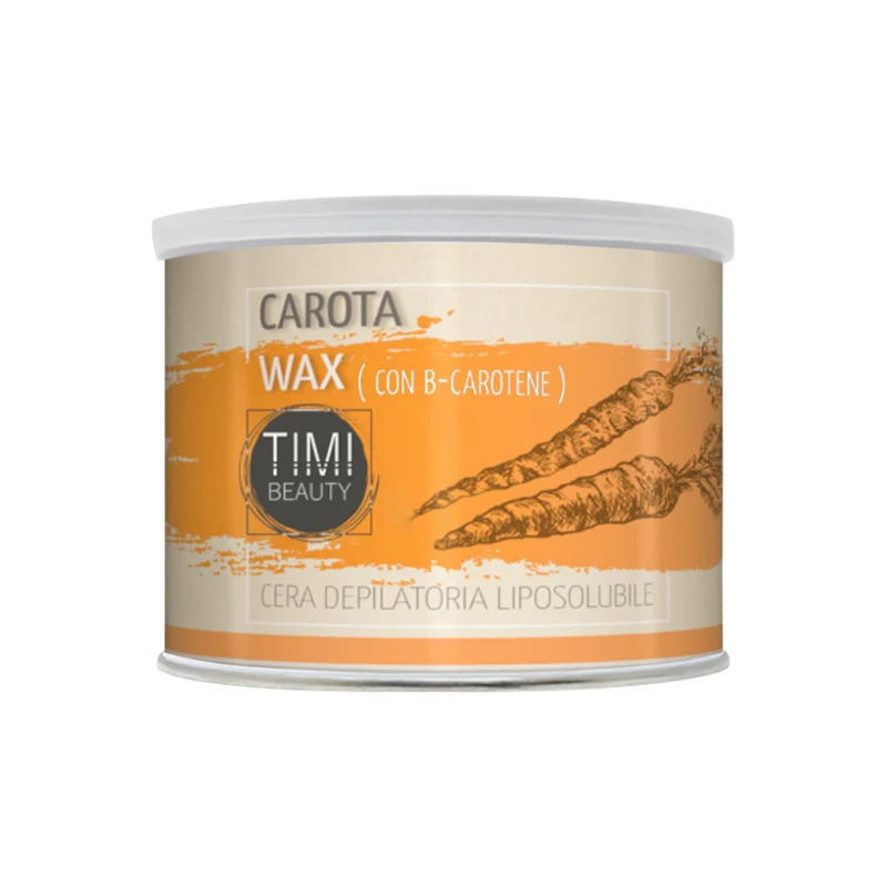 Cera epilazione liposolubile Carota Wax vaso 400 ml