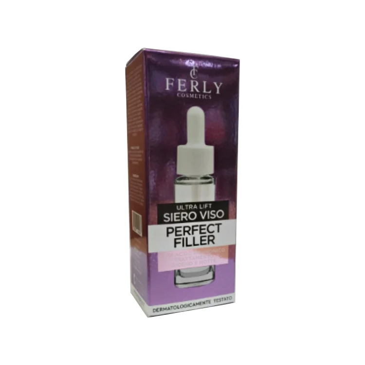 Ferly Cosmetics - Ultra Lift Siero Viso - Perfect FIller - Con Acido Ialuronico Trattamento Giorno & Notte - Dermatologicamente Testato