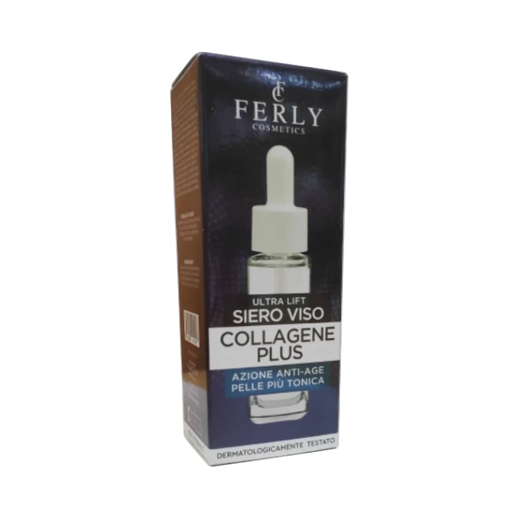 Ferly Cosmetics - Ultra Lift Siero Viso - Collagene Plus - Azione Anti-Age Pelle Più Tonica - Dermatologicamente Testato