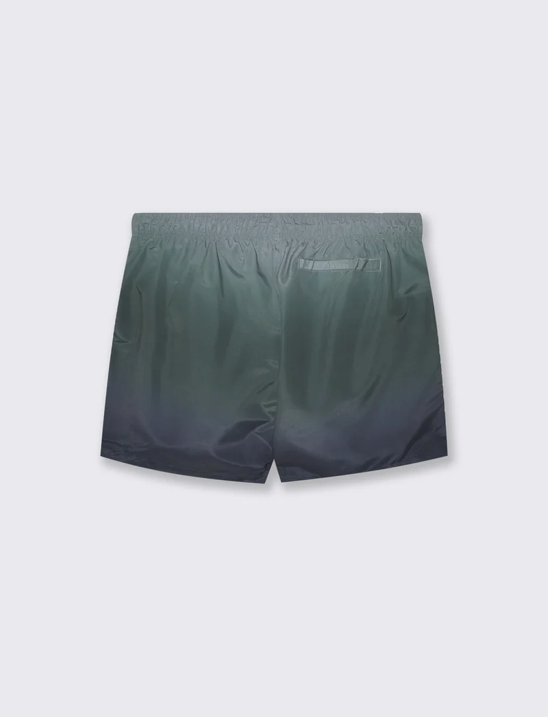 Costume Fantasia Degradè con Tasche - Verde militare