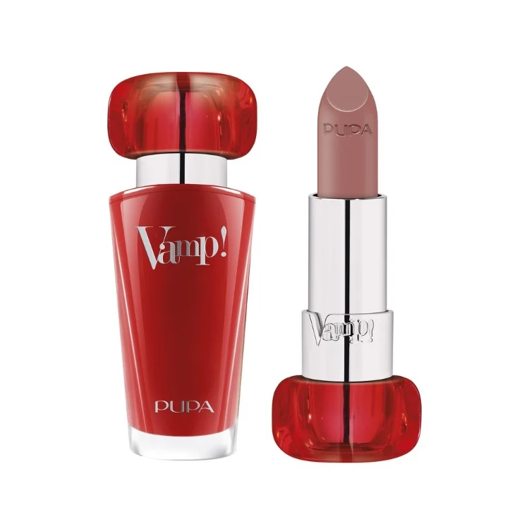 Pupa - Vamp! - Rossetto Colore Estremo - Labbra Scenografiche - Con Trattamento Volumizzante - Extreme Colour Lipstick - Spectacular Lips - With Plumping Treatment