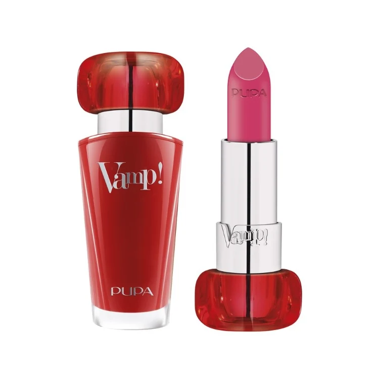 Pupa - Vamp! - Rossetto Colore Estremo - Labbra Scenografiche - Con Trattamento Volumizzante - Extreme Colour Lipstick - Spectacular Lips - With Plumping Treatment