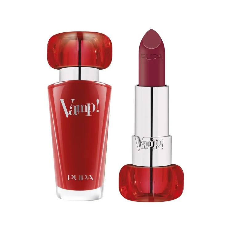 Pupa - Vamp! - Rossetto Colore Estremo - Labbra Scenografiche - Con Trattamento Volumizzante - Extreme Colour Lipstick - Spectacular Lips - With Plumping Treatment