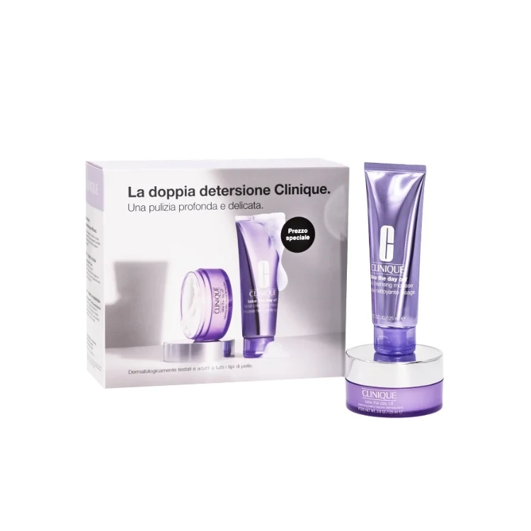 Clinique - Take The Day Off - La Doppia Detersione - Una Pulizia Profonda & Delicata - Cofanetto donna