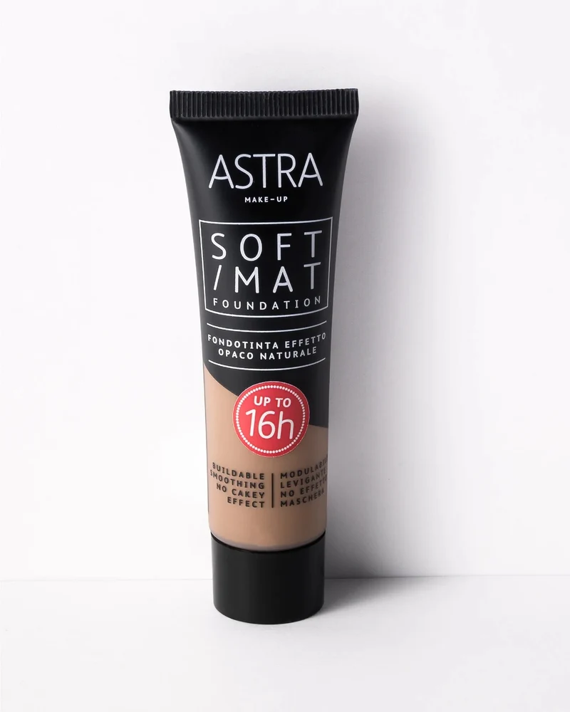 Astra Soft/Matt Foundation - 08 Choco