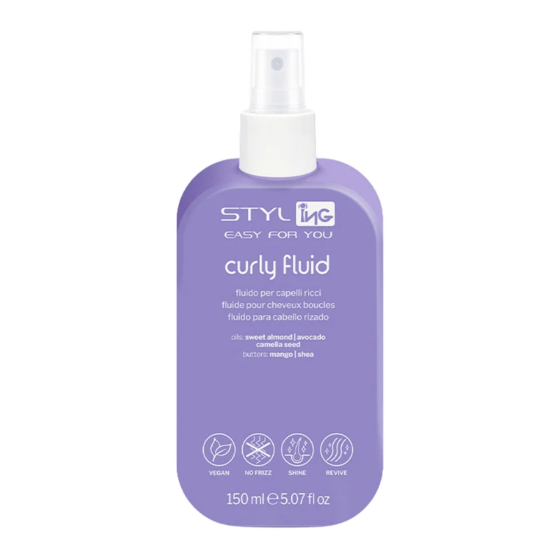 Fluido per capelli Ricci Curly Fluid StylIng ING. 150 ml
