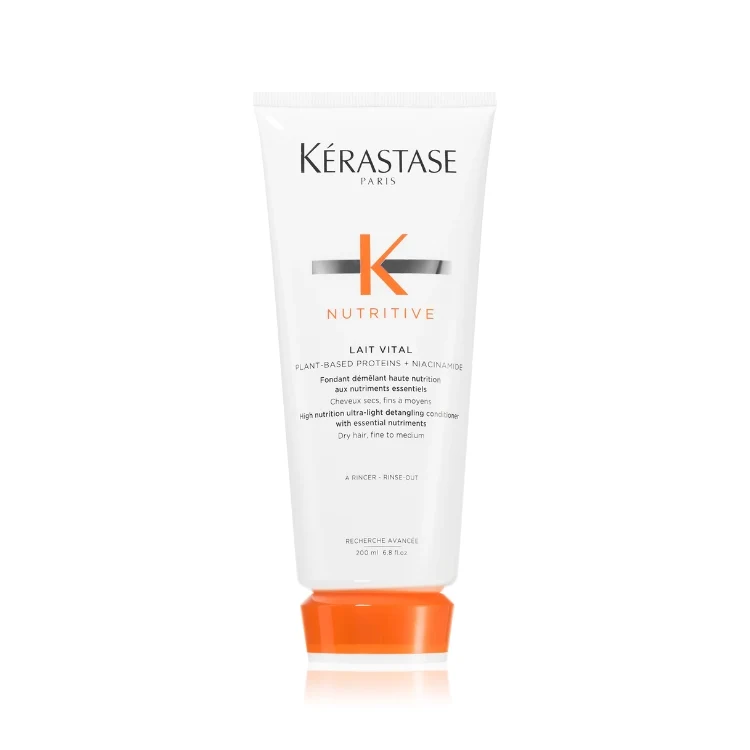 Kérastase - Nutritive - Lait Vital - Plant-Based Proteins + Niacinamide - Fondant Démêlant Haute Nutrition Aux Nutriments Essentiels - High Nutrition Ultra-Light Detangling Conditioner With Essential Nutriments