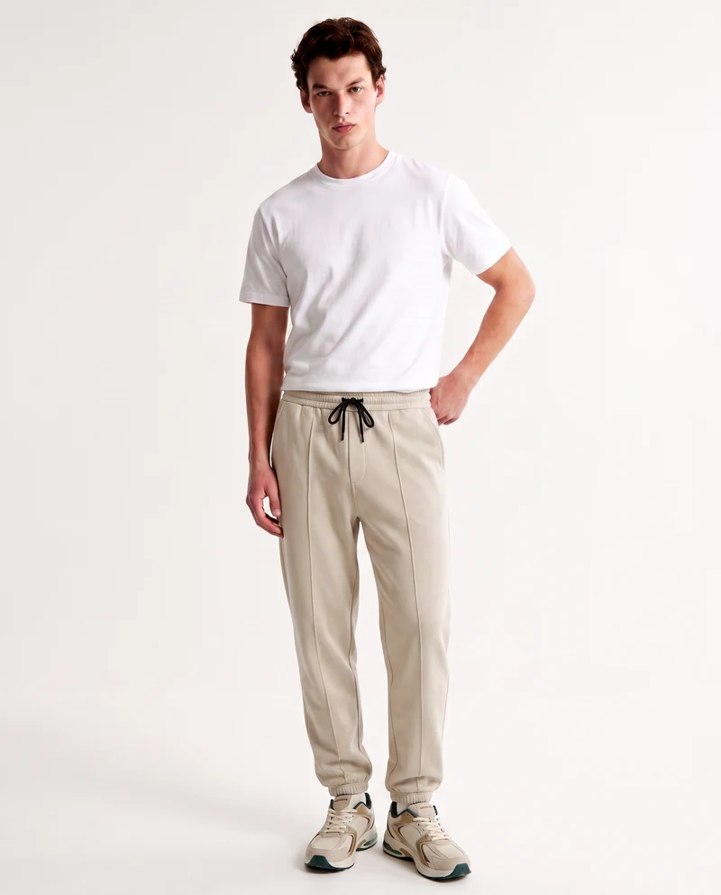 Pantaloni Jogger Baggy in Felpa Comfort - Grigio ghiaccio
