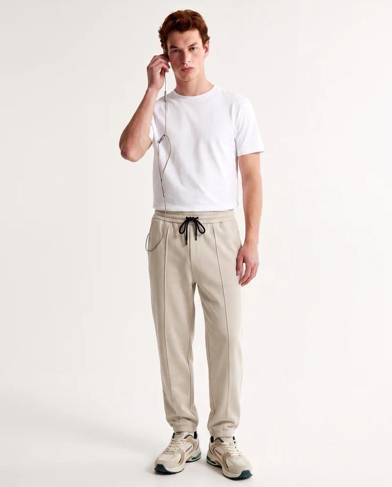 Pantaloni Jogger Baggy in Felpa Comfort - Grigio ghiaccio