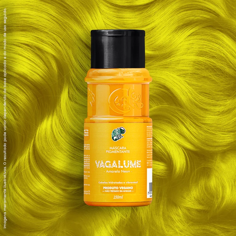 Colorazione Semipermanente Vagalume Neon Yellow KC Color 100 ml.