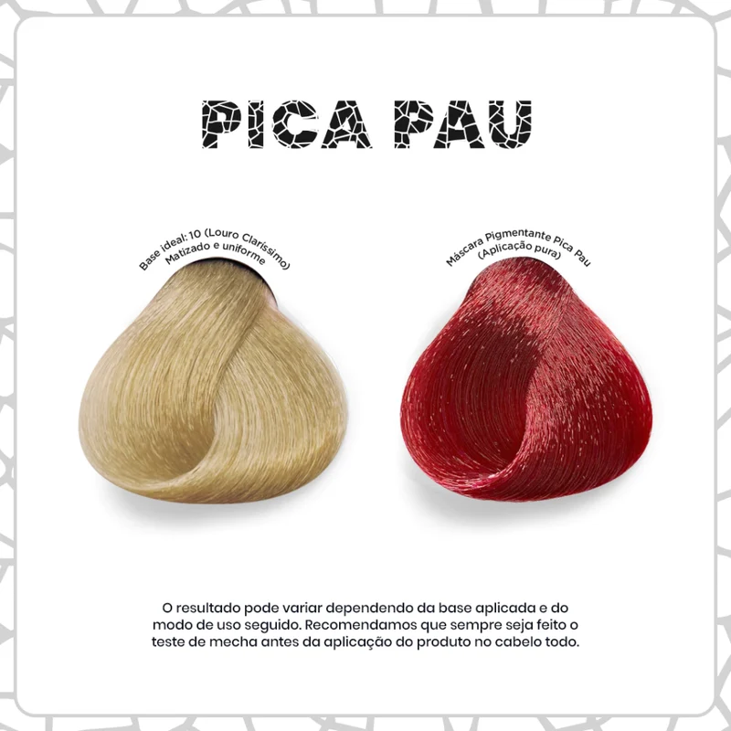 Colorazione Semipermanente Pica Pau Red KC Color 100 ml.