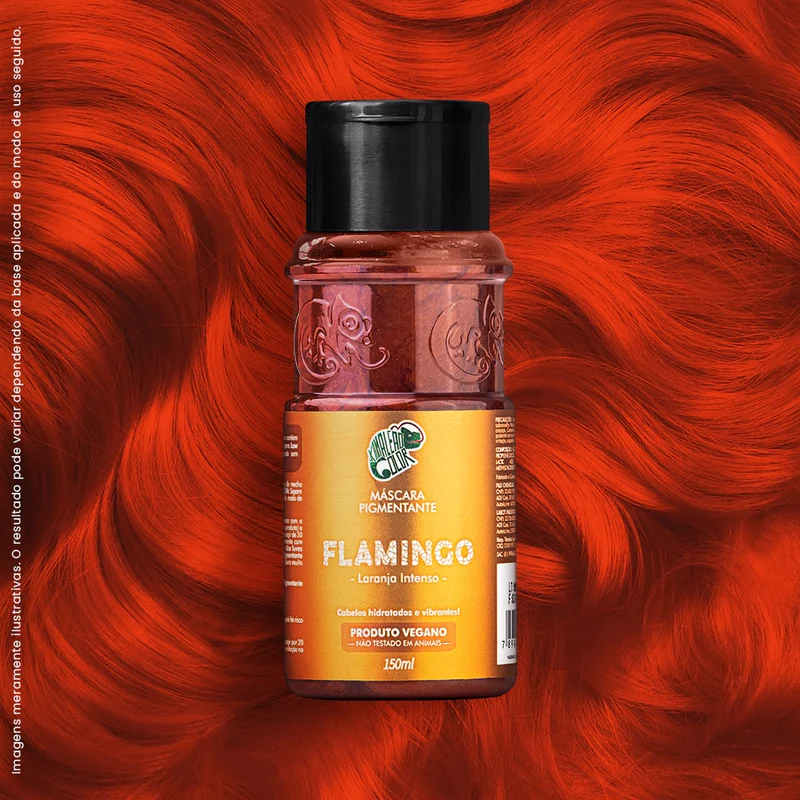 Colorazione Semipermanente Flamingo Intense Orange KC Color 100 ml.