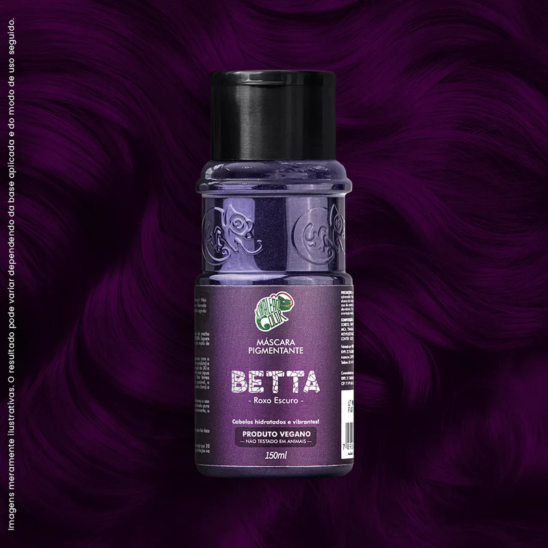 Colorazione Semipermanente Betta Dark Purple KC Color 100 ml.