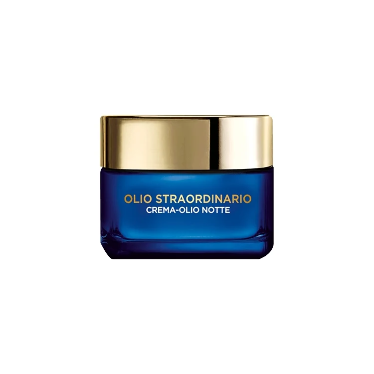 L'Oréal Paris - Olio Straordinario - Crema Maschera Nutritiva Notte - Nutre Intensamente + Illumina - Per Pelli Bisognose di Nutrimento - Oli Essenziali + Pappa Reale