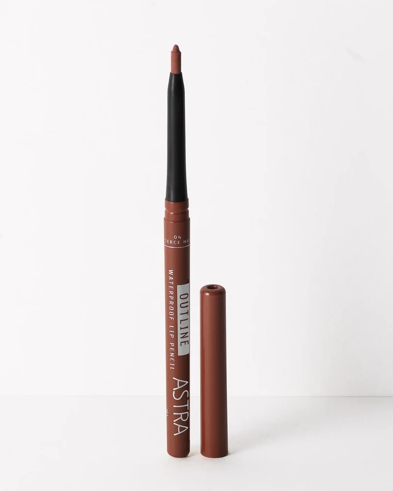 Astra Outline Waterproof Lip Pencil - 04 Fierce Nut
