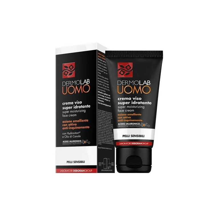 Bioetyc - Uomo - Crema Viso Super Idratante - Super Moisturizing Face Cream - Azione Emolliente Con Attivo Anti-Inquinamento