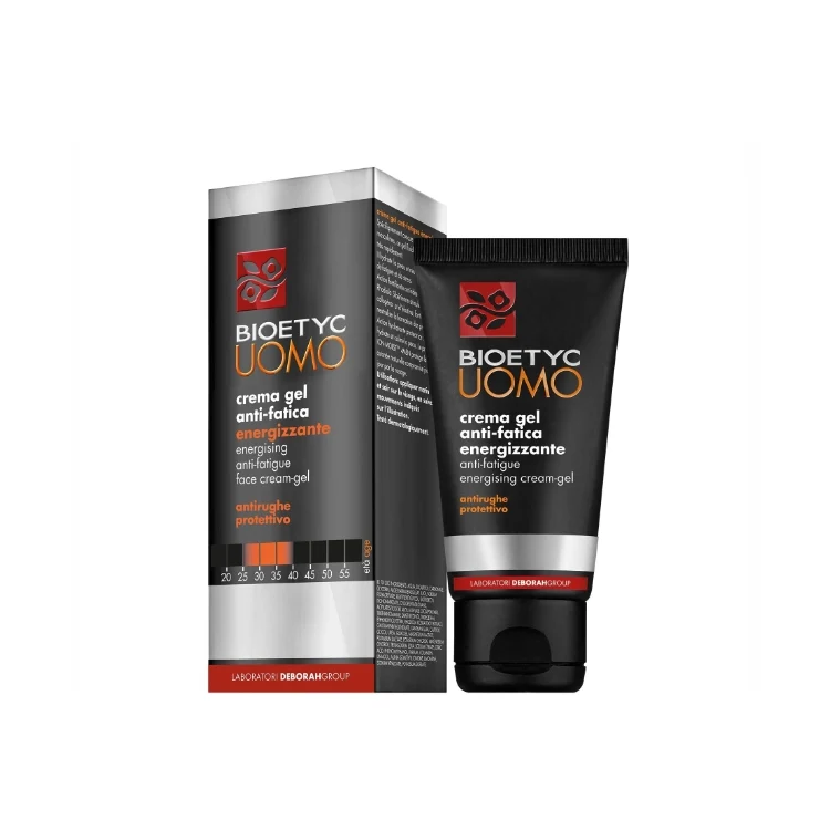 Bioetyc - Uomo - Crema Gel Anti-Fatica - Energizzante - Energising Anti-Fatigue - Face Cream-Gel - Antirughe Protettivo