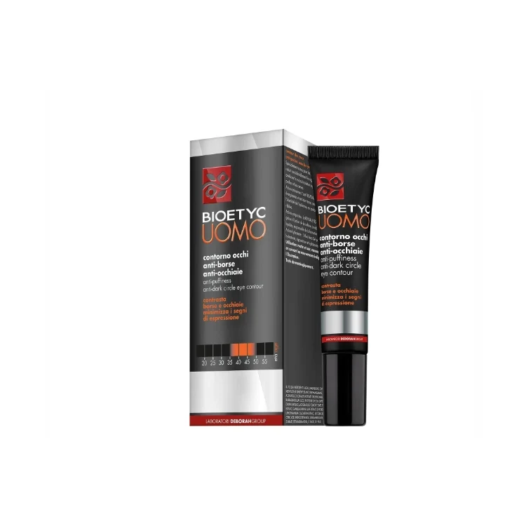 Bioetyc - Uomo - Contorno Occhi Anti-Borse Anti-Occhiaie - Anti-Puffiness Anti-Dark Circle Eye Contour