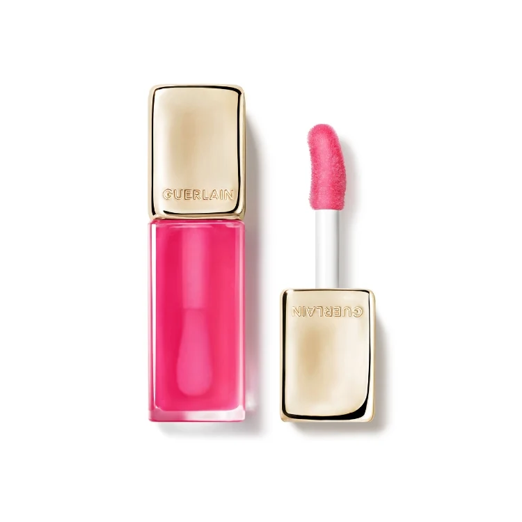 Guerlain - KissKiss Bee Glow Oil - Colour Reviving Lip Plumping Oil - 24H Hydration Honey & Royal Jelly Infused - Huile À Lèvres Repulpante Réhausseur De Couleur - Hydratation 24H Infusé De Miel & Gelée Royale