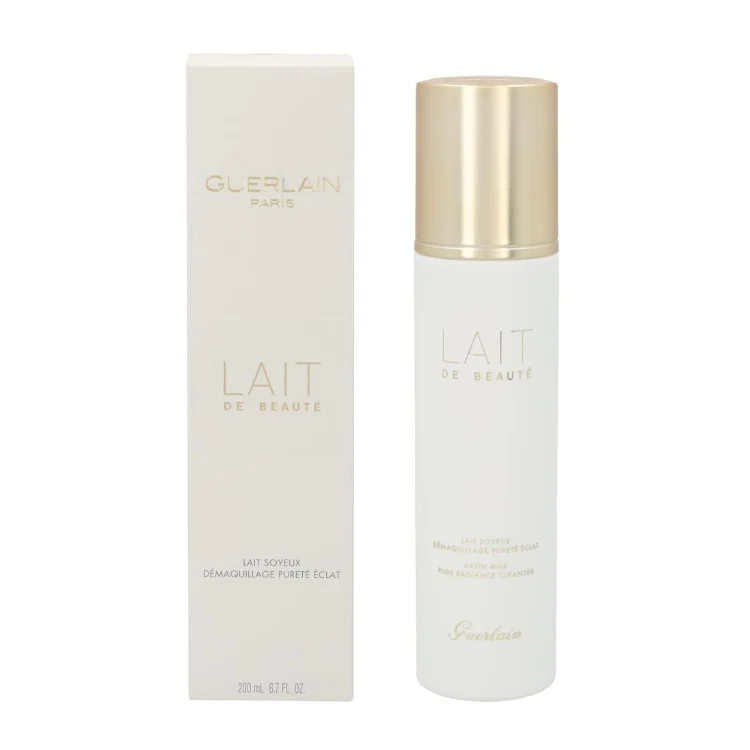 Guerlain - Lait De Beauté - Lait Soyeux Démaquillage Pureté Éclat - Satin Milk Pure Radiance Cleanser