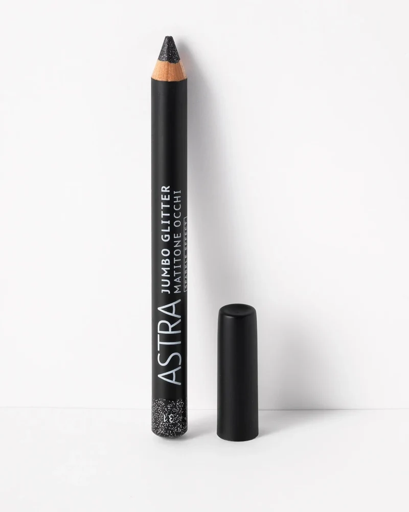 Astra Jumbo Eyeshadow Glitter - 31 Black Sheen