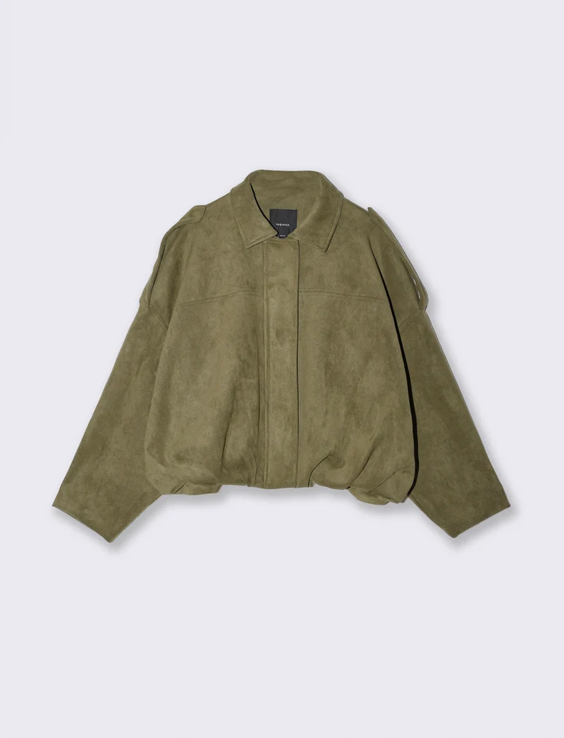 Giubbotto crop effetto palloncino - Ve.milit.