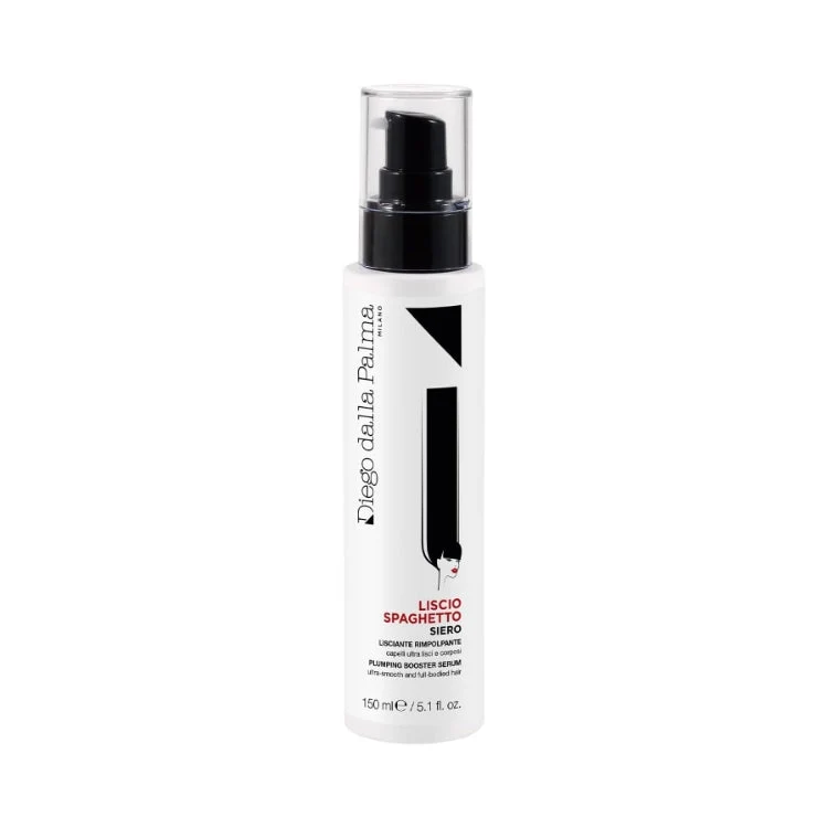 Diego dalla Palma - Liscio Spaghetto - Siero Lisciante Rimpolpante - Capelli Ultra Lisci & Corposi - Plumping Booster Serum - Ultra-Smooth And Full-Bodied Hair