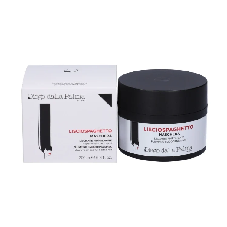 Diego dalla Palma - Liscio Spaghetto - Maschera Lisciante Rimpolpante - Capelli Ultralisci & Corposi - Plumping Smoothing Mask - Ultra-Smooth And Full-Bodied Hair