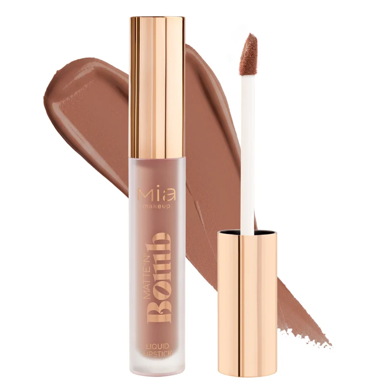 Matte N Bomb Rossetto Liquido Opaco No Transfer Toba 03 Mia Makeup 4,5ml