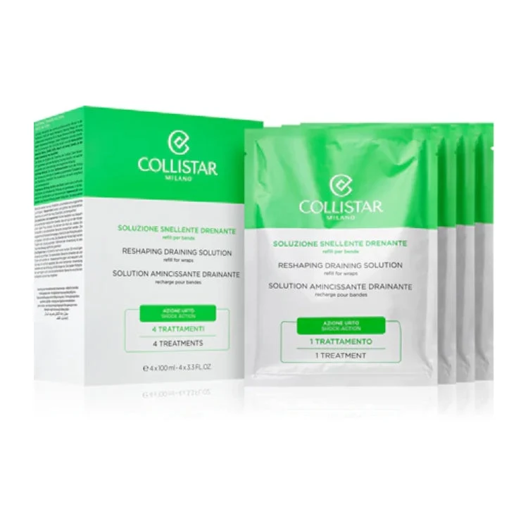 Collistar - Soluzione Snellente Drenante - Refill Per Bende - Reshaping Draining Solution - Refill For Wraps - Solution Amincissante Drainante - Recharge Pour Bandes