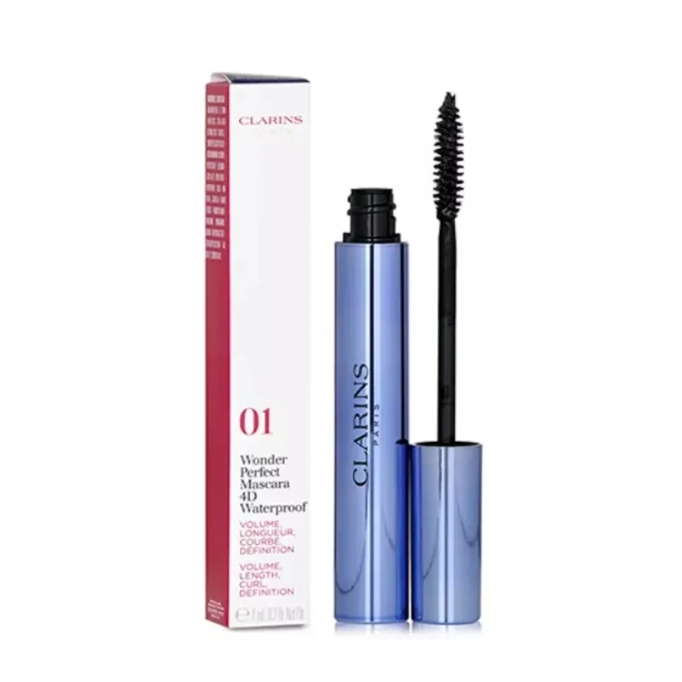 Clarins - Wonder Perfect Mascara 4D Waterproof - Volume, Longueur, Courbe, Definition - Volume, Length, Curl, Definition