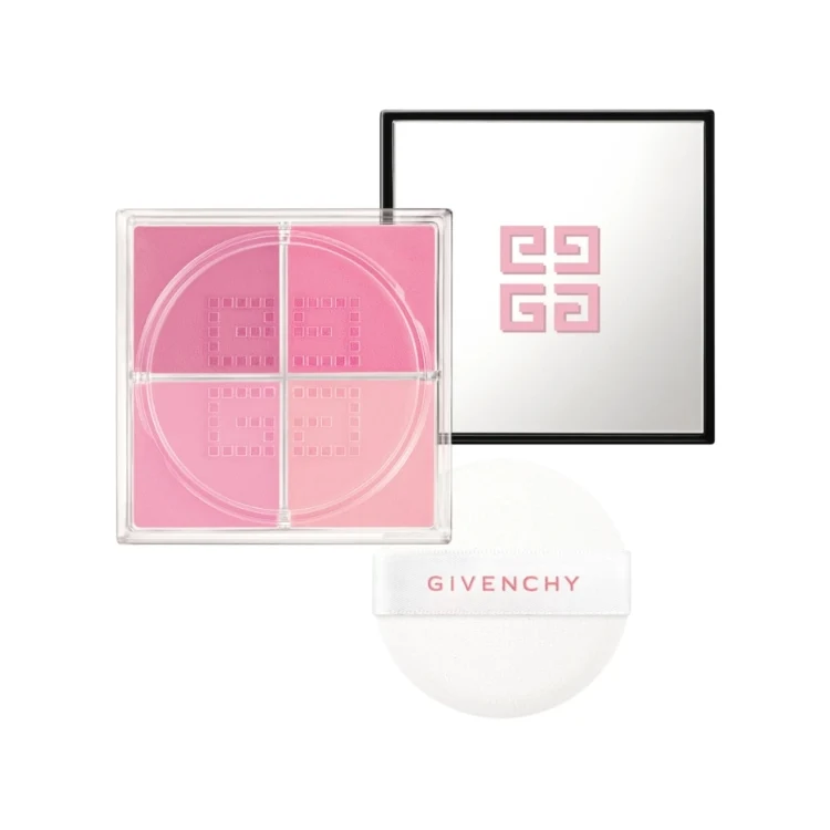 Givenchy - Prisme Libre Blush - Blush Poudre Libre 4 Couleurs - 4-Color Loose Powder Blush