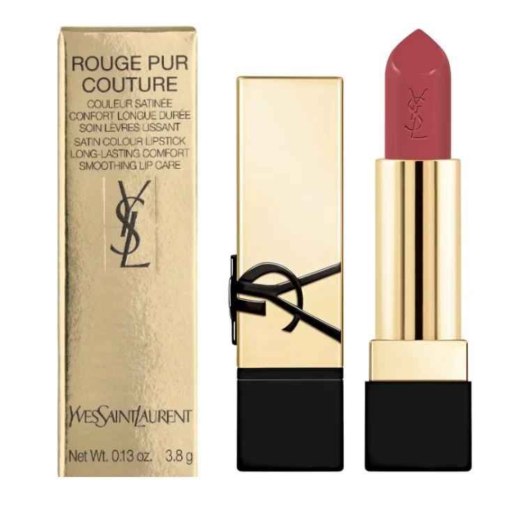 Yves Saint Laurent - Rouge Pur Couture - Couleur Satinée Confort Longue Durée Soin Lèvres Lissant - Satin Colour Lipstick Long-Lasting Comfort Smoothing Lip Care