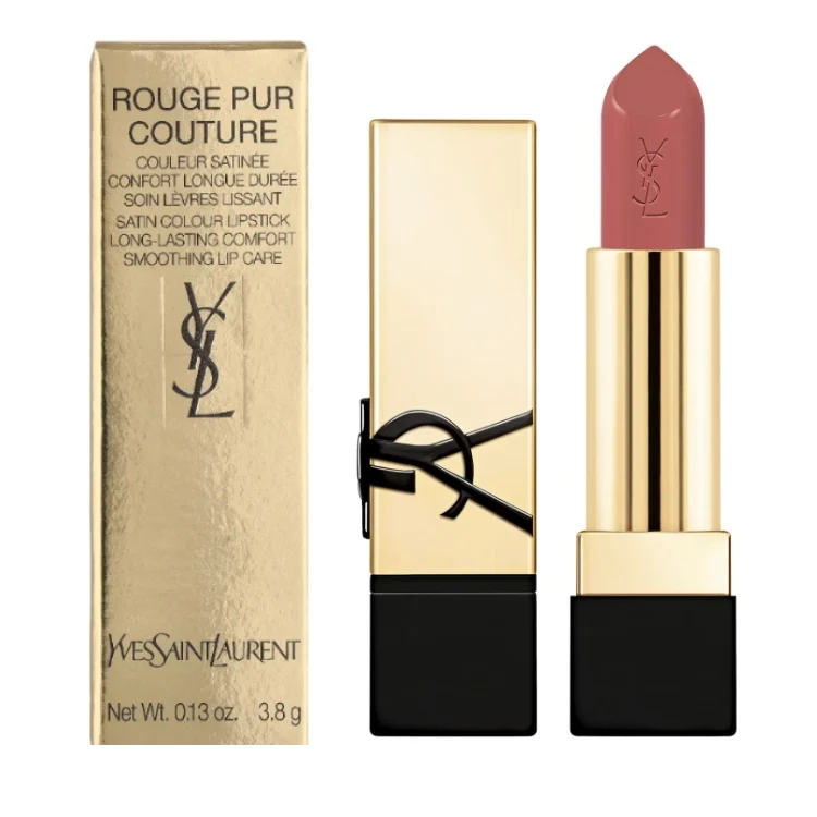 Yves Saint Laurent - Rouge Pur Couture - Couleur Satinée Confort Longue Durée Soin Lèvres Lissant - Satin Colour Lipstick Long-Lasting Comfort Smoothing Lip Care