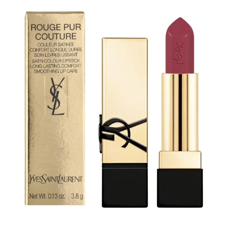 Yves Saint Laurent - Rouge Pur Couture - Couleur Satinée Confort Longue Durée Soin Lèvres Lissant - Satin Colour Lipstick Long-Lasting Comfort Smoothing Lip Care