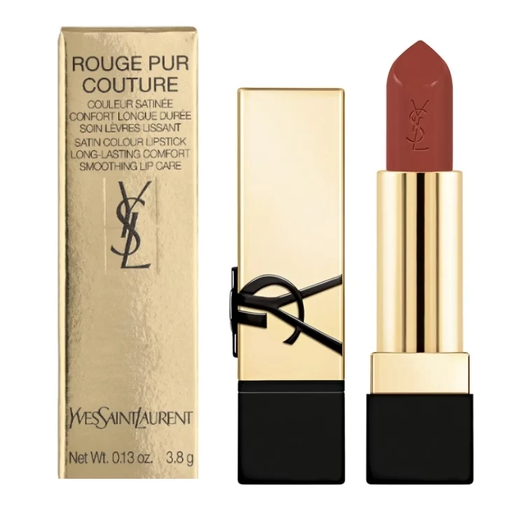 Yves Saint Laurent - Rouge Pur Couture - Couleur Satinée Confort Longue Durée Soin Lèvres Lissant - Satin Colour Lipstick Long-Lasting Comfort Smoothing Lip Care