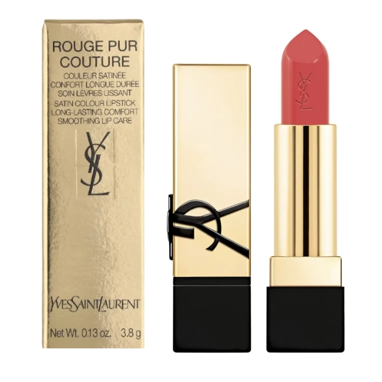 Yves Saint Laurent - Rouge Pur Couture - Couleur Satinée Confort Longue Durée Soin Lèvres Lissant - Satin Colour Lipstick Long-Lasting Comfort Smoothing Lip Care