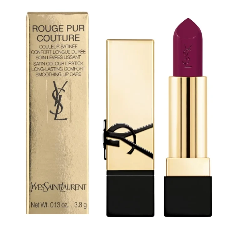 Yves Saint Laurent - Rouge Pur Couture - Couleur Satinée Confort Longue Durée Soin Lèvres Lissant - Satin Colour Lipstick Long-Lasting Comfort Smoothing Lip Care