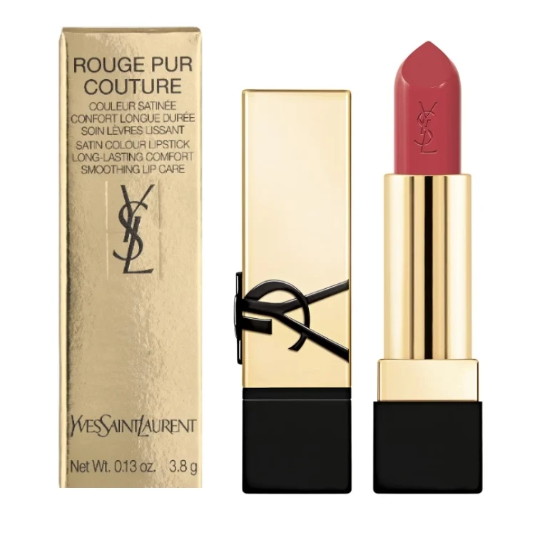 Yves Saint Laurent - Rouge Pur Couture - Couleur Satinée Confort Longue Durée Soin Lèvres Lissant - Satin Colour Lipstick Long-Lasting Comfort Smoothing Lip Care