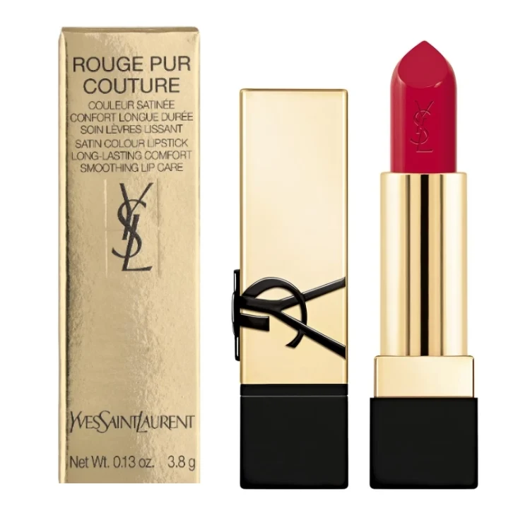 Yves Saint Laurent - Rouge Pur Couture - Couleur Satinée Confort Longue Durée Soin Lèvres Lissant - Satin Colour Lipstick Long-Lasting Comfort Smoothing Lip Care