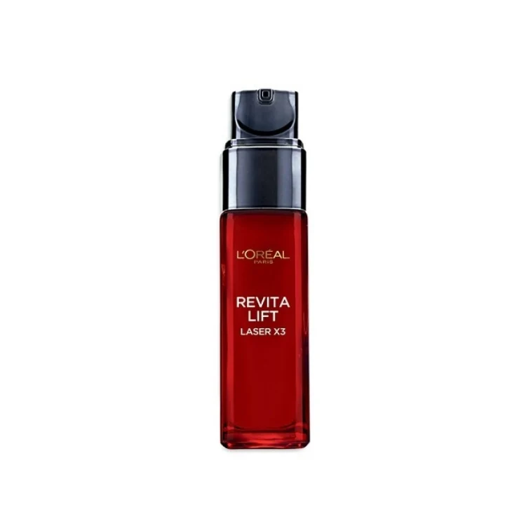 L'Oréal Paris - Revitalift Laser X3 - Siero Anti-Età Tripla Azione - Pro-Retinolo + Acido Ialuronico + Vitamina C