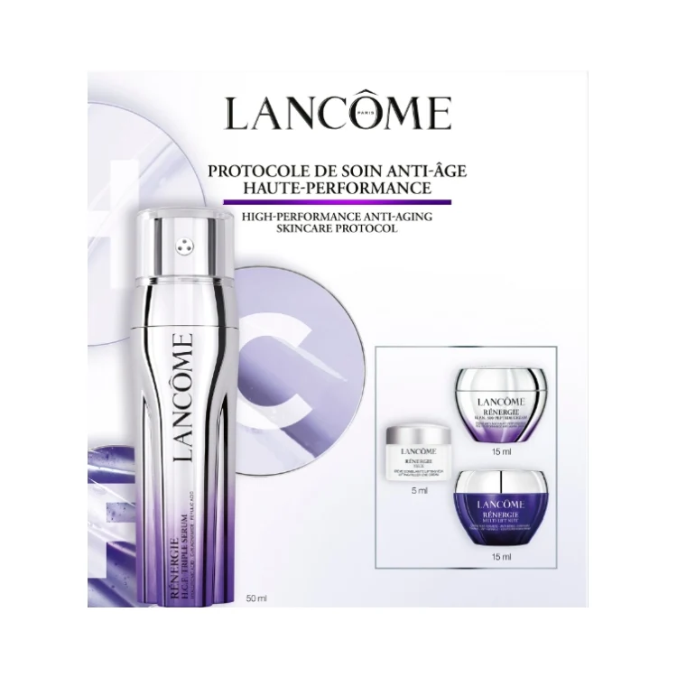 Lancôme - Rénergie - Protocole De Soin Anti-Âge Haute Performance - High-Performance Anti-Aging Skincare Protocol - Cofanetto donna