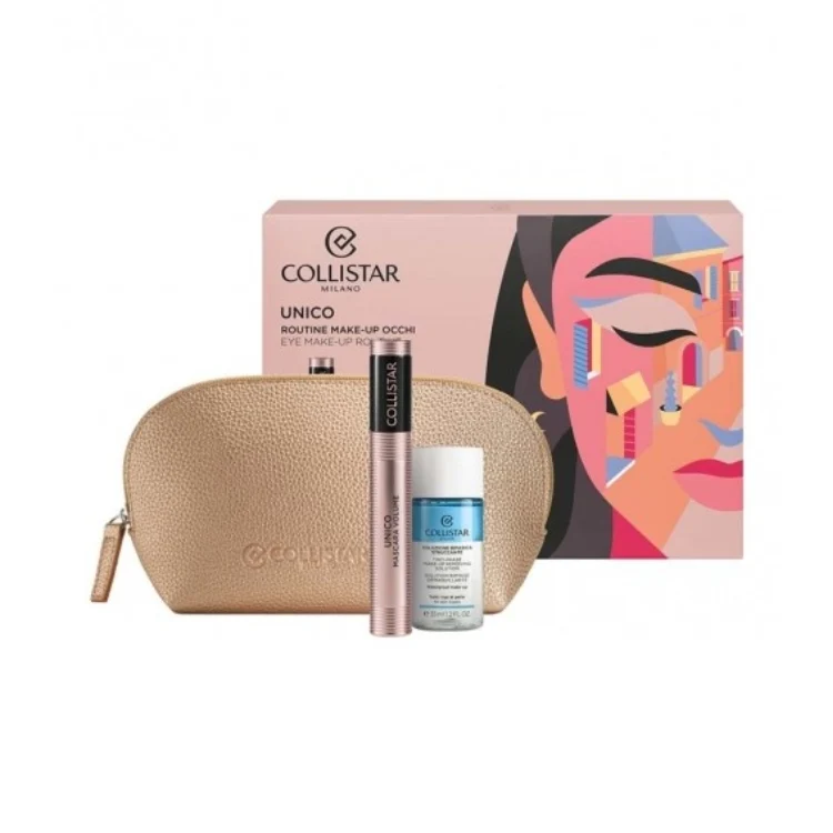 Collistar - Unico - Routine Make-Up Occhi - Soluzione Bifasica Struccante - Cofanetto donna