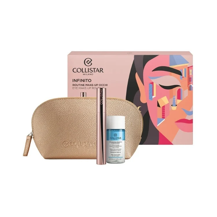 Collistar - Infinito - Routine Make-Up Occhi + Soluzione Bifasica Struccante - Cofanetto donna