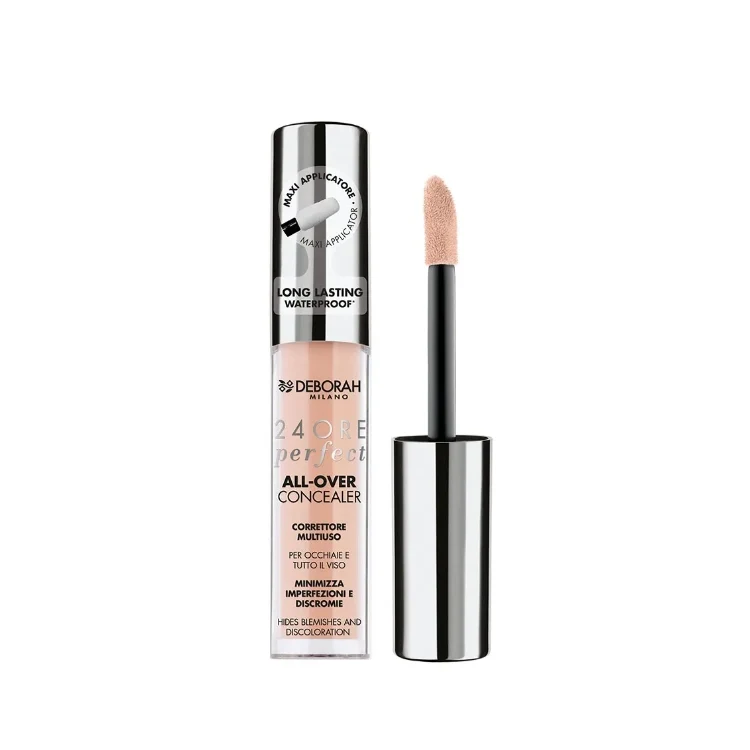 Deborah - 24 Ore Perfect - All-Over Concealer - Correttore Multiuso - Minimizza Imperfezioni & Discromie - Long Lasting Waterproof