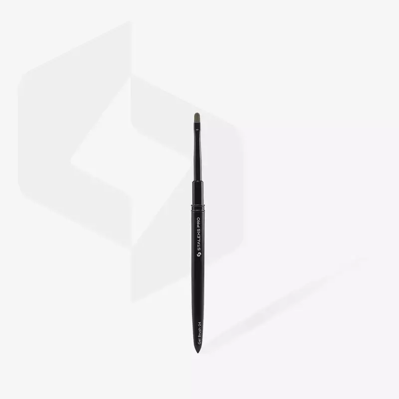 Pennello per Gel Expert Lar 4 mm/lunghezza 7 mm NBE-04 Staleks