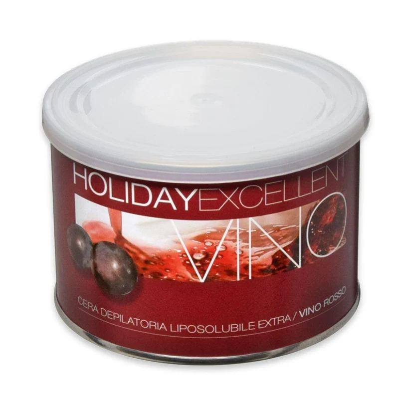 Cera epilazione liposolubile Vino Holiday vaso 400 ml