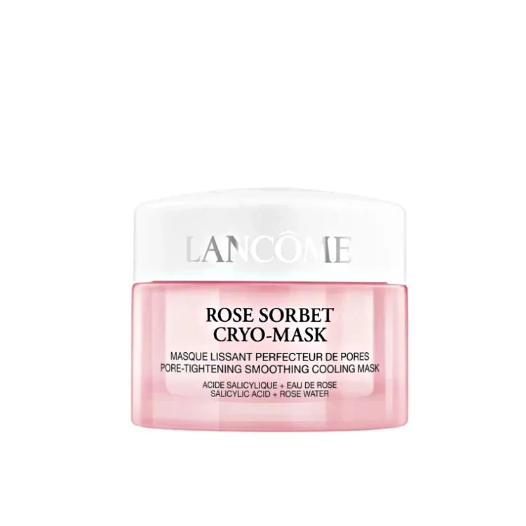 Lancôme - Rose Sorbet Cryo-Mask - Masque Lissant Perfecteur De Pores - Pore-Tightening Smoothing Cooling Mask - Acide Salcicylique + Eau De Rose - Salicylic Acid + Rose Water