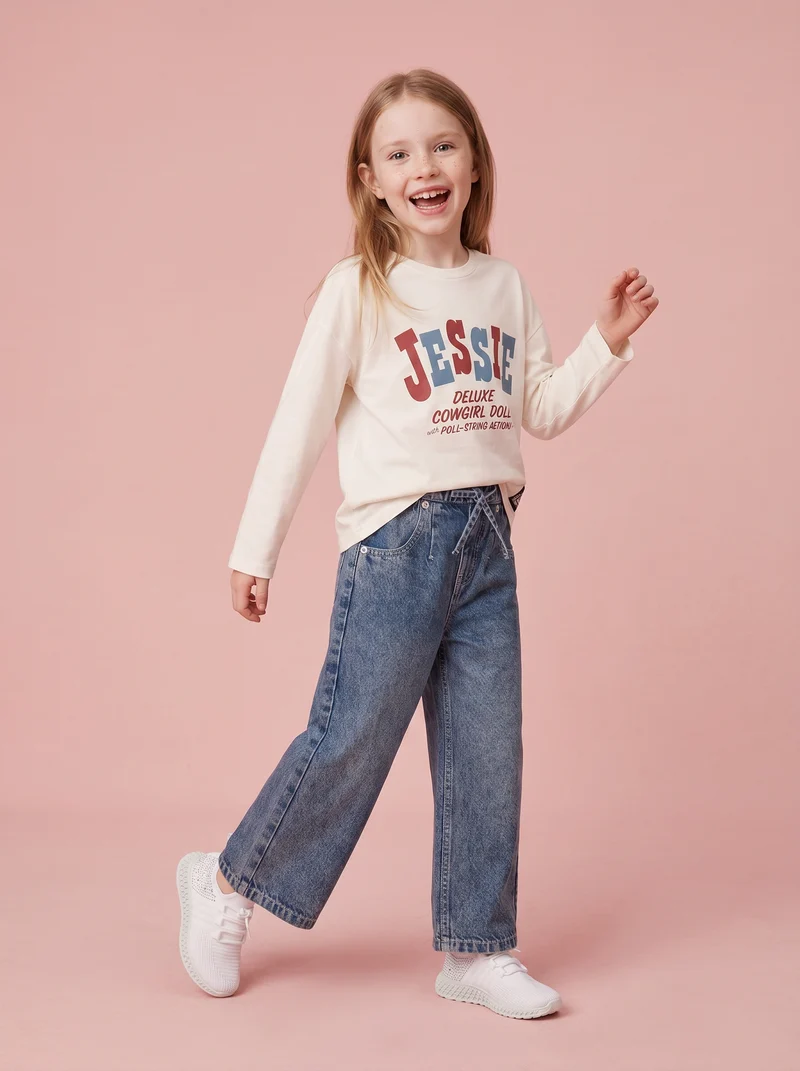 T-shirt manica lunga Jessie Toy Story - Bianco