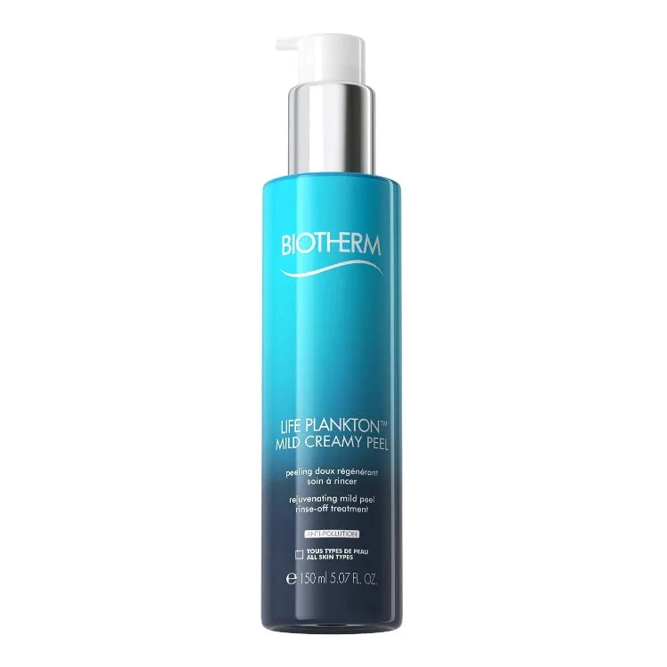 Biotherm - Life Plankton Mild Creamy Peel - Peeling Doux Régénérant Soin À Rincer - Rejuvenating Mild Peel Rinse-Off Treatment - Anti-Pollution - Tous Types De Peau - All Skin Types